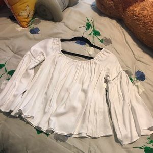 Tobi off the shoulder blouse